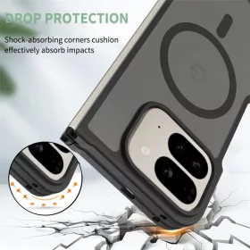  Google Pixel 11 Pro Fold matt fekete Techsuit PureFrost MagSafe tok-5949419382763 2 kép