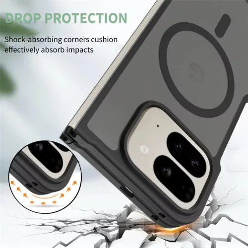  Google Pixel 11 Pro Fold matt fekete Techsuit PureFrost MagSafe tok-5949419382763 2 kép