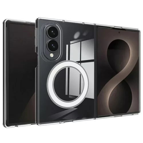  Samsung Galaxy Z Fold8 átlátszó Techsuit MagSafe Pro tok-5949419382855 2 kép