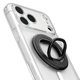 Spigen O-Mag OM106 mágneses telefontartó állvány fekete
