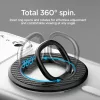 Spigen O-Mag OM106 mágneses telefontartó állvány fekete-8800283301595 5 kép