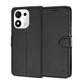  Honor 600 Smart fekete Techsuit Leather Folio pénztárcatok-5949419383241 1 kép