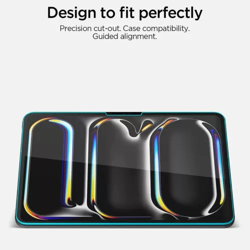 iPad Pro 11 (2024/2025) Spigen Glas.tR AlignMaster T (AGL11699) átlá-8800337248326 3 kép