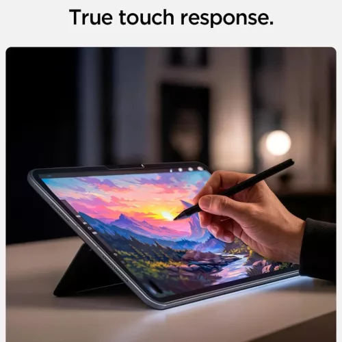 iPad Pro 11 (2024/2025) Spigen Glas.tR AlignMaster T (AGL11699) átlá-8800337248326 5 kép