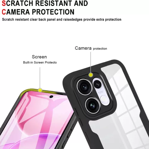 Oppo Reno16 F / Reno16 FS rózsaszín Techsuit ColorVerse 360 Series -5949419383524 3 kép