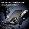  Honor 600 Smart fekete Techsuit Carbon Silicone ütésálló tok-5949419383494 4 kép