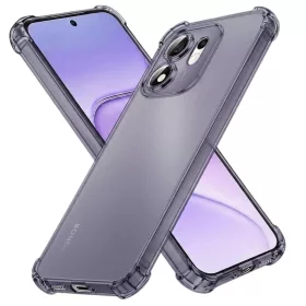    Honor 600 Smart füstfekete Techsuit ütésálló átlátszó szilikontok