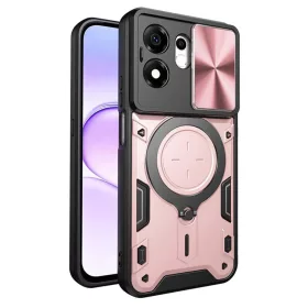  Honor 600 Smart rózsaarany Techsuit CamGuard Pro tok
