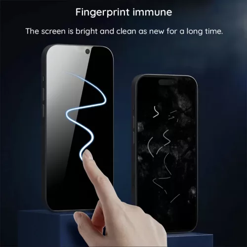  Honor 600 Smart fekete Techsuit 111D Privacy Full Glue üvegfólia-5949419383265 9 kép