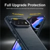  Google Pixel 11 Pro XL kék Techsuit Carbon Silicone ütésálló tok-5949419384576 2 kép
