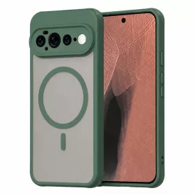    Google Pixel 11 Pro XL zöld Techsuit HaloFrost II MagSafe tok