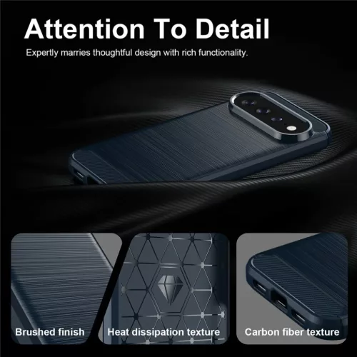  Google Pixel 11 / Pixel 11 Pro kék Techsuit Carbon Silicone ütésá-5949419384378 3 kép