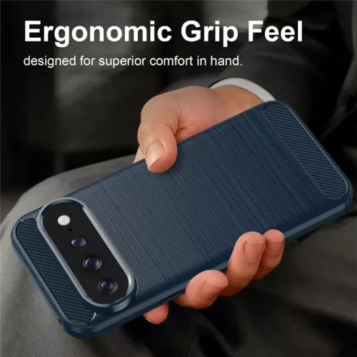  Google Pixel 11 / Pixel 11 Pro kék Techsuit Carbon Silicone ütésá-5949419384378 4 kép