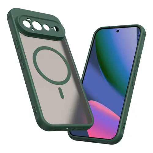  Google Pixel 11 zöld Techsuit HaloFrost II MagSafe tok-5949419384347 3 kép