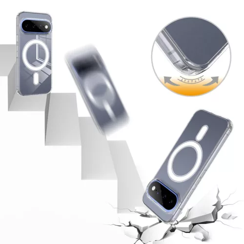 Techsuit MagSafe Pro átlátszó tok Google Pixel 11 készülékhez-5949419384217 6 kép