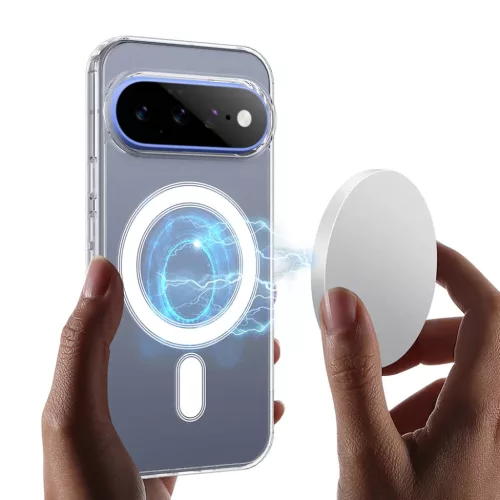  Google Pixel 11 Pro átlátszó Techsuit MagSafe Pro tok-5949419384200 4 kép