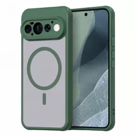  Google Pixel 11 Pro zöld Techsuit HaloFrost II MagSafe tok