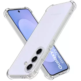   Techsuit ütésálló átlátszó szilikontok Samsung Galaxy S26 FE készülékhez tok