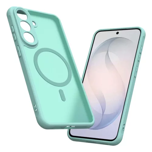  Samsung Galaxy S26 FE mentazöld Techsuit HaloFrost II MagSafe tok-5949419384774 3 kép