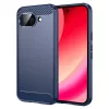  Google Pixel 10a kék Techsuit Carbon Silicone ütésálló tok-5949419384767 1 kép