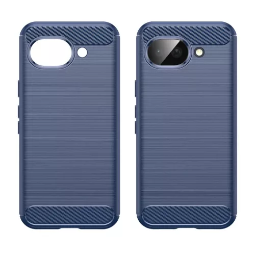  Google Pixel 10a kék Techsuit Carbon Silicone ütésálló tok-5949419384767 2 kép