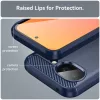  Google Pixel 10a kék Techsuit Carbon Silicone ütésálló tok-5949419384767 3 kép
