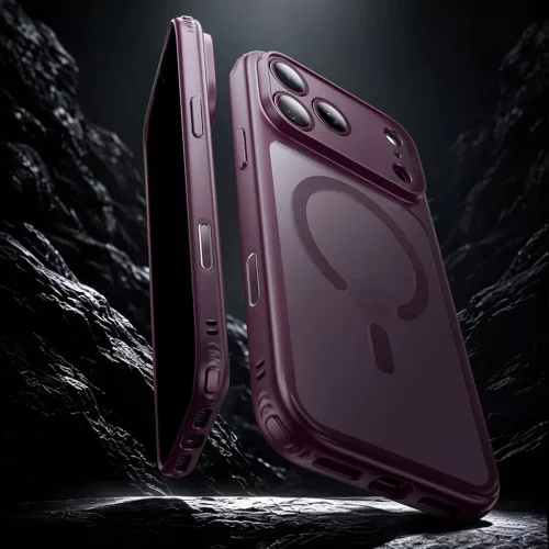 iPhone 18 Pro / iPhone 17 Pro matt mélybordó ESR Classic Hybrid Halo-4894240303207 2 kép