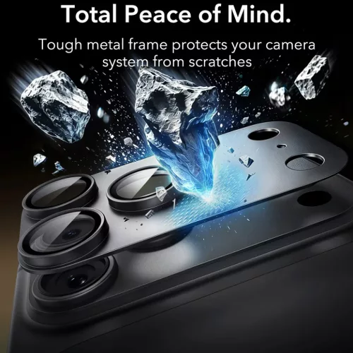  Apple iPhone 18 Pro Max lila ESR Armorite Pro kameravédő üvegfóli-4894240306437 5 kép