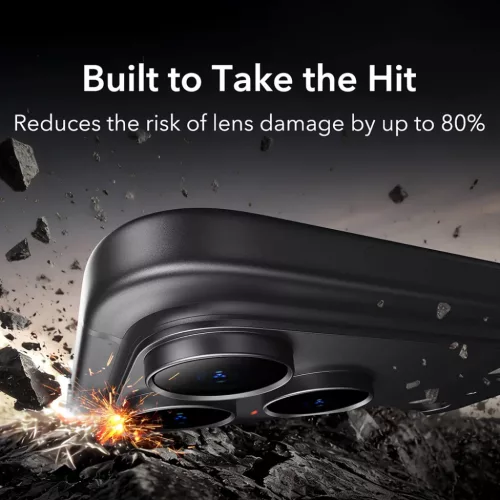  Apple iPhone 18 Pro Max lila ESR Armorite Pro kameravédő üvegfóli-4894240306437 6 kép