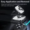  iPhone 18 Pro / iPhone 18 Pro Max fekete ESR Armorite kameravédő ü-4894240305980 7 kép