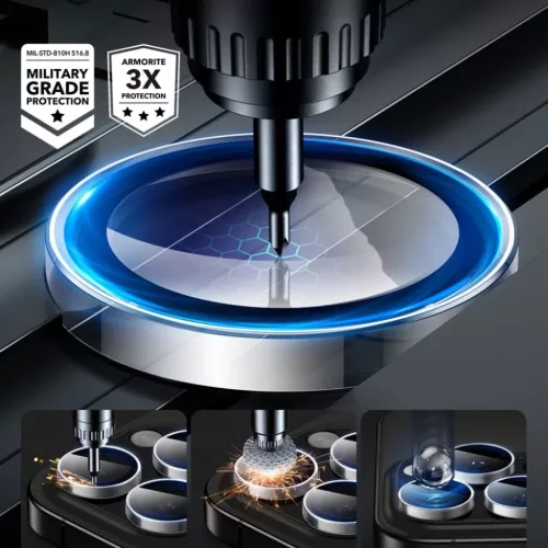 iPhone 18 Pro / iPhone 18 Pro Max átlátszó ESR Armorite kameravéd�-4894240306000 5 kép