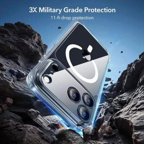 iPhone 18 Pro Max / iPhone 17 Pro Max áttetsző fekete ESR Classic H-4894240308080 7 kép