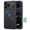 iPhone 18 Pro Max / iPhone 17 Pro Max fekete ESR Cyber Halolock tok-4894240303696 1 kép