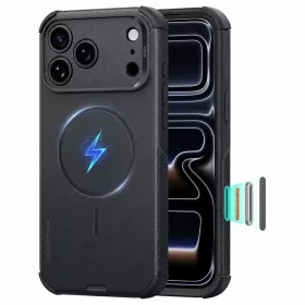 iPhone 18 Pro Max / iPhone 17 Pro Max fekete ESR Cyber Halolock tok-4894240303696 1 kép