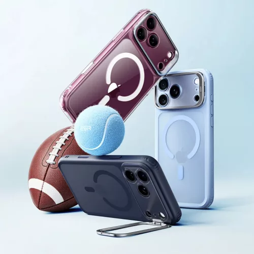 iPhone 18 Pro / iPhone 17 Pro matt világoskék ESR Classic Hybrid Hal-4894240303481 2 kép