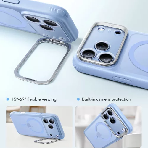 iPhone 18 Pro / iPhone 17 Pro matt világoskék ESR Classic Hybrid Hal-4894240303481 5 kép