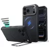 iPhone 18 Pro / iPhone 17 Pro fekete ESR Cyber Armor Kickstand ütés�-4894240303825 1 kép