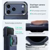 iPhone 18 Pro / iPhone 17 Pro kék ESR Cyber Armor kitámasztós tok-4894240303849 7 kép