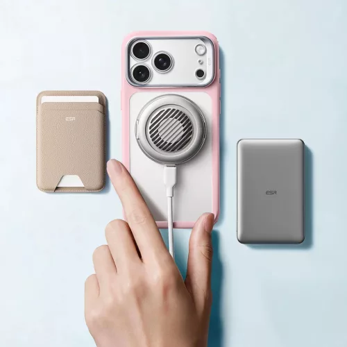  iPhone 18 Pro Max / iPhone 17 Pro Max Frosted Bubblegum Pink ESR Clas-4894240304150 3 kép