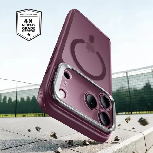 Apple iPhone 18 Pro Max / iPhone 17 Pro Max matt mélybordó ESR Class-4894240303801 3 kép