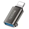 OTG Adapter (GS14) - USB 3.0 to Lightning Yesido - Plug & Play, 480Mbps - Fekete