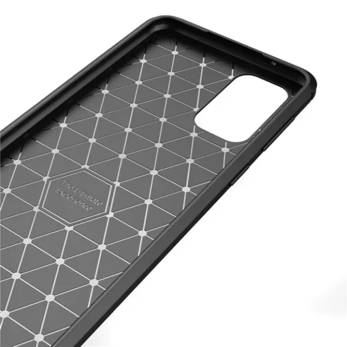  Techsuit - Karbon Szilikon - Samsung Galaxy A53 5G - Fekete tok-5949419029507 2 kép