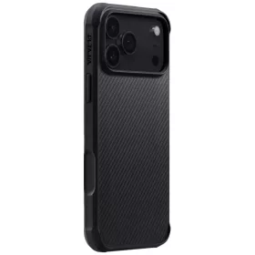 iPhone 17 Pro PITAKA Aramid ProGuard fekete-szürke tok-0749355418329 2 kép