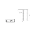 HOME KIN294DWH DOT LED-es fényfüggöny, 294db hidegfehér DOT LED, 2-5999084973001 2 kép