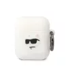 Airpods 1/2 Karl Lagerfeld 3D Logo NFT Choupette Head szilikon tok feh-3666339087920 2 kép