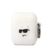 Airpods 1/2 Karl Lagerfeld 3D Logo NFT Choupette Head szilikon tok feh-3666339087920 1 kép