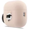 AirPods Pro 3 Karl Lagerfeld Choupette Head 3D szilikon tok rózsaszí-3666339574888 2 kép