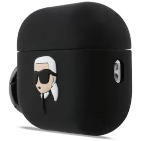 Karl Lagerfeld Szilikon Karl Fej 3D AirPods Pro 3 fekete tok-3666339574666 2 kép