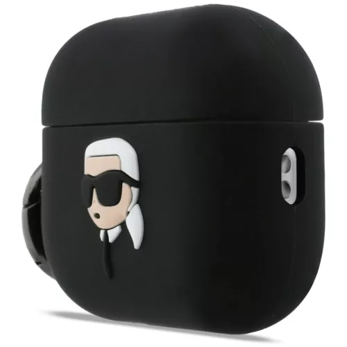 Karl Lagerfeld Szilikon Karl Fej 3D AirPods Pro 3 fekete tok-3666339574666 2 kép
