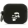 AirPods Pro 3 Karl Lagerfeld szilikon Karl&Chaupette fej 3D fekete tok
